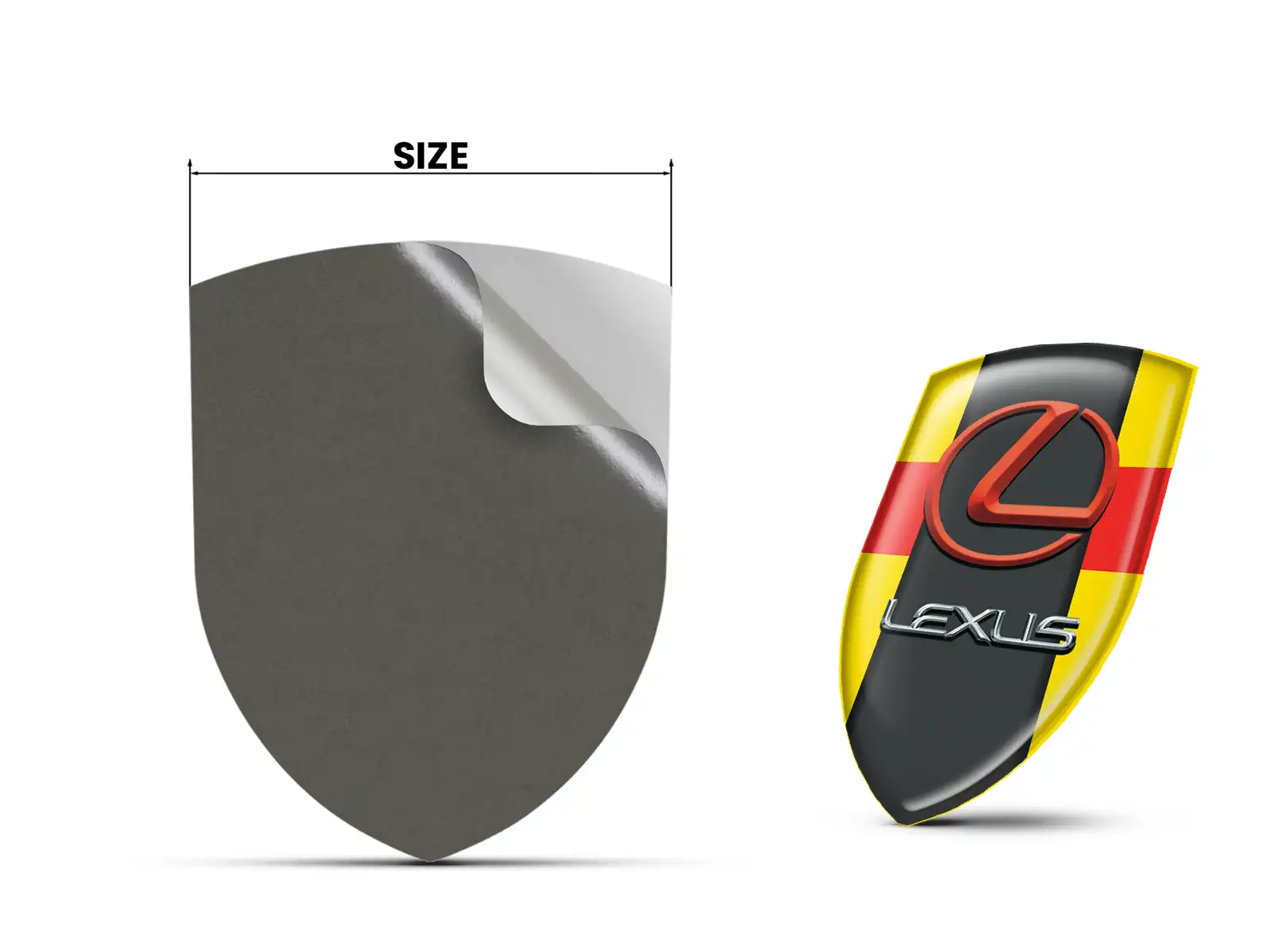 Lexus Fensteraufkleber Premium Stilvoll Anpassbar Auto
